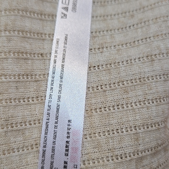 Free People Beach Rosaline Tunic Swing Halter Ruffle Trim Oversized Dress NWOT - Picture 14 of 15